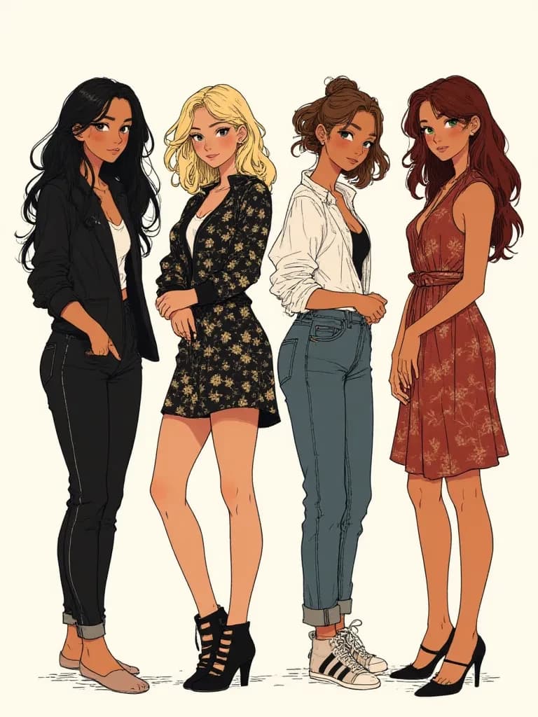 4 college girls thumbnail