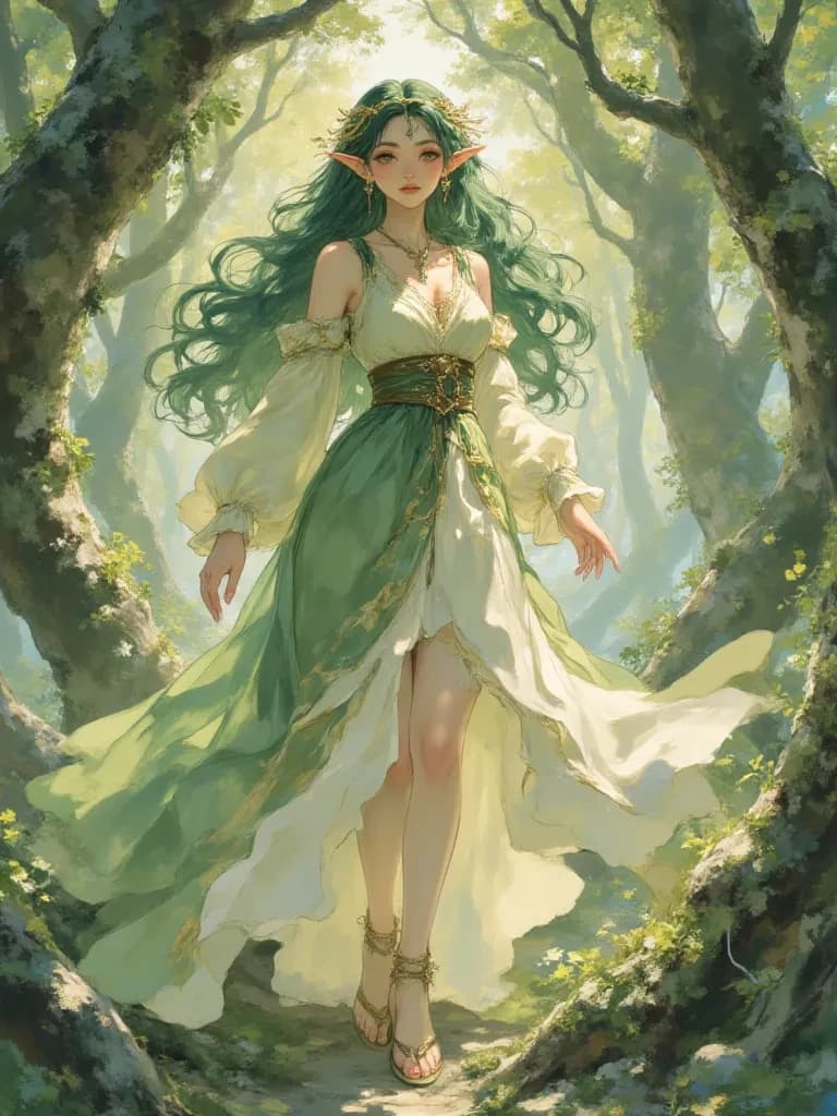 Lyraen of the Whispering Woods thumbnail