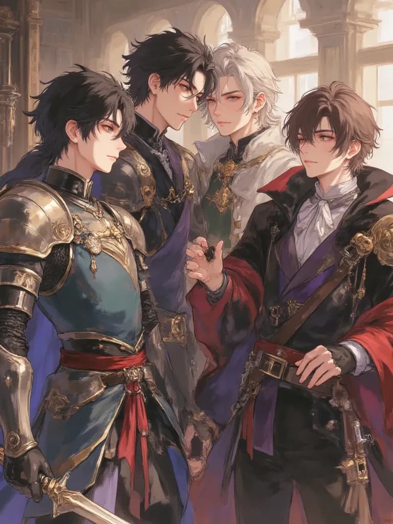 4 princes and 1 princess thumbnail