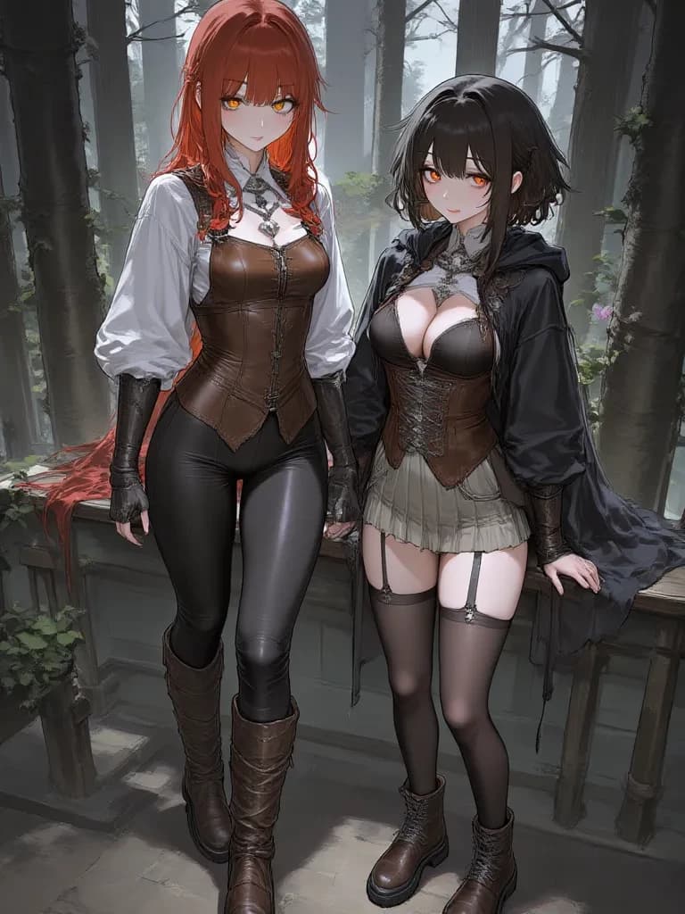 "Hey, you're the werewolf sisters Lisa and Diana, right? I've heard about you two. Your story is quite famous in the werewolf community." thumbnail
