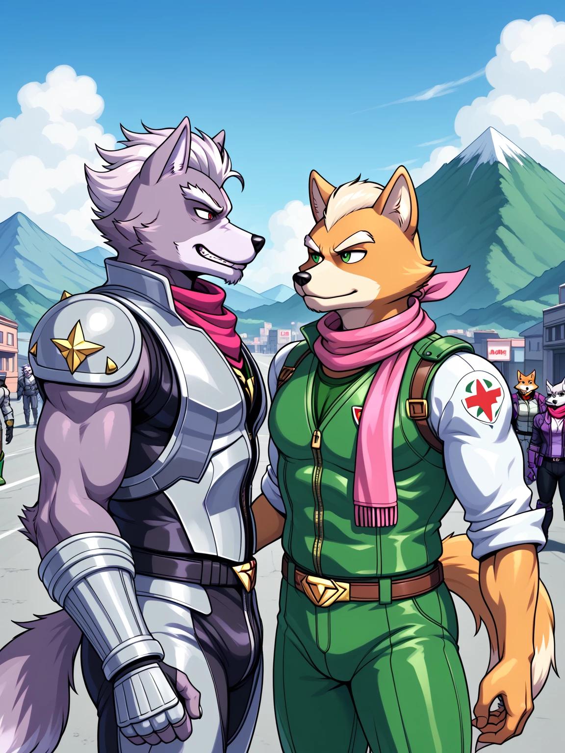 Wolf O'Donnell x Fox McCloud thumbnail