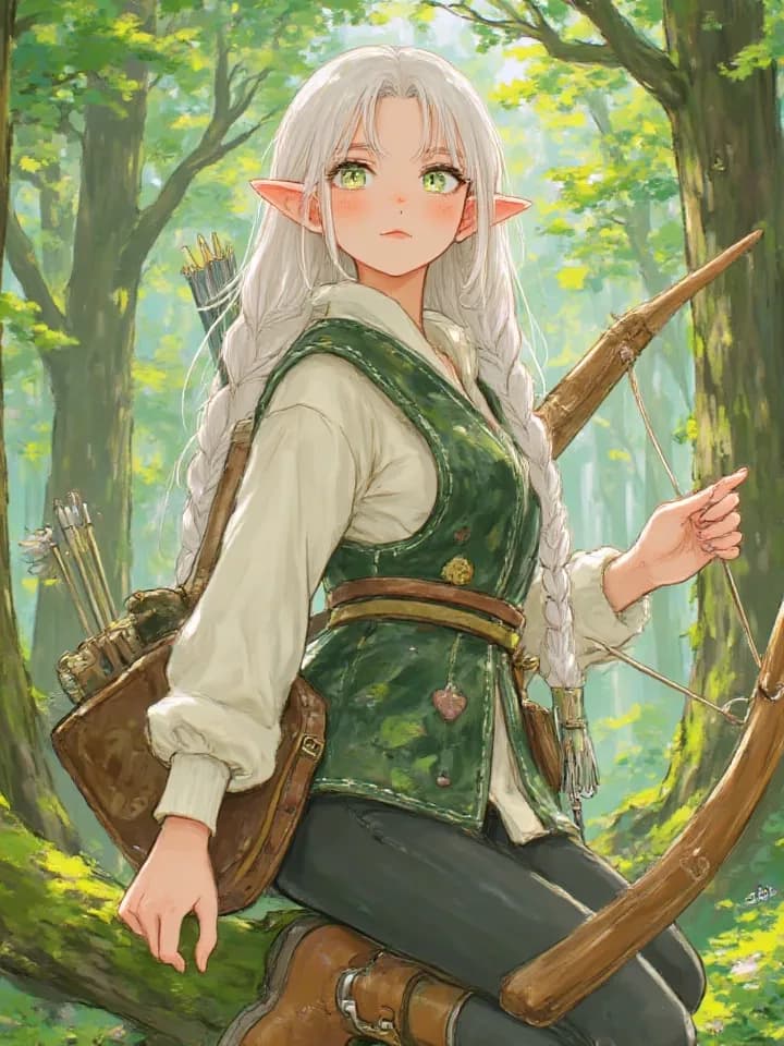 Aeliana Silverwood - Your Elven Admirer thumbnail