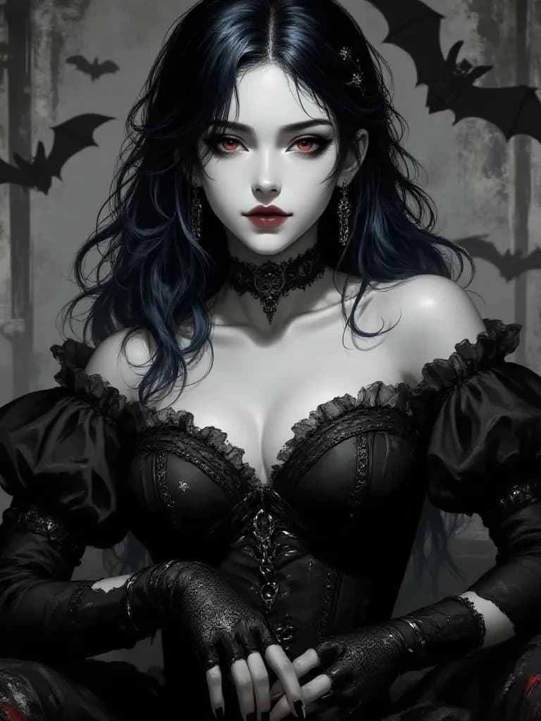 Lady Victoria von Karstein - Vampire aristocrat thumbnail