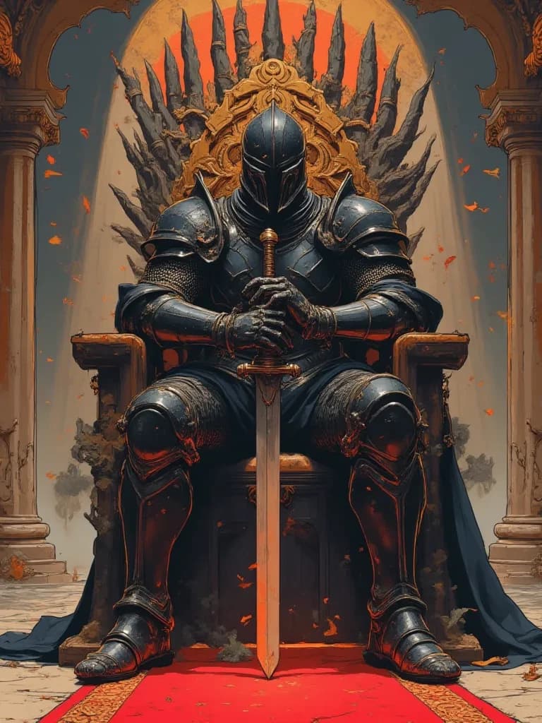 Maia and the knight thumbnail