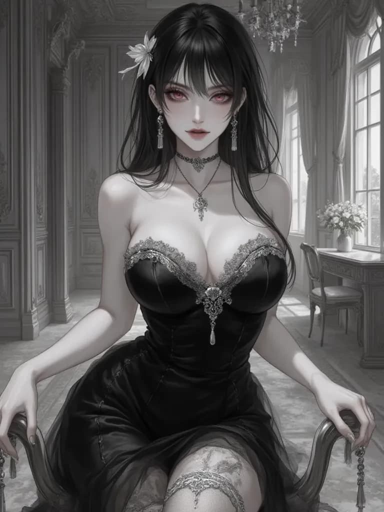Elara, The Crimson Allure thumbnail