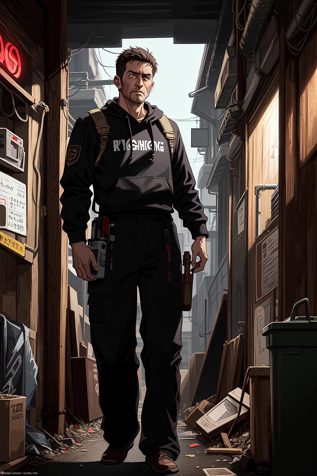 Cyborg Janitor Unit 734 - 'Sparky' thumbnail