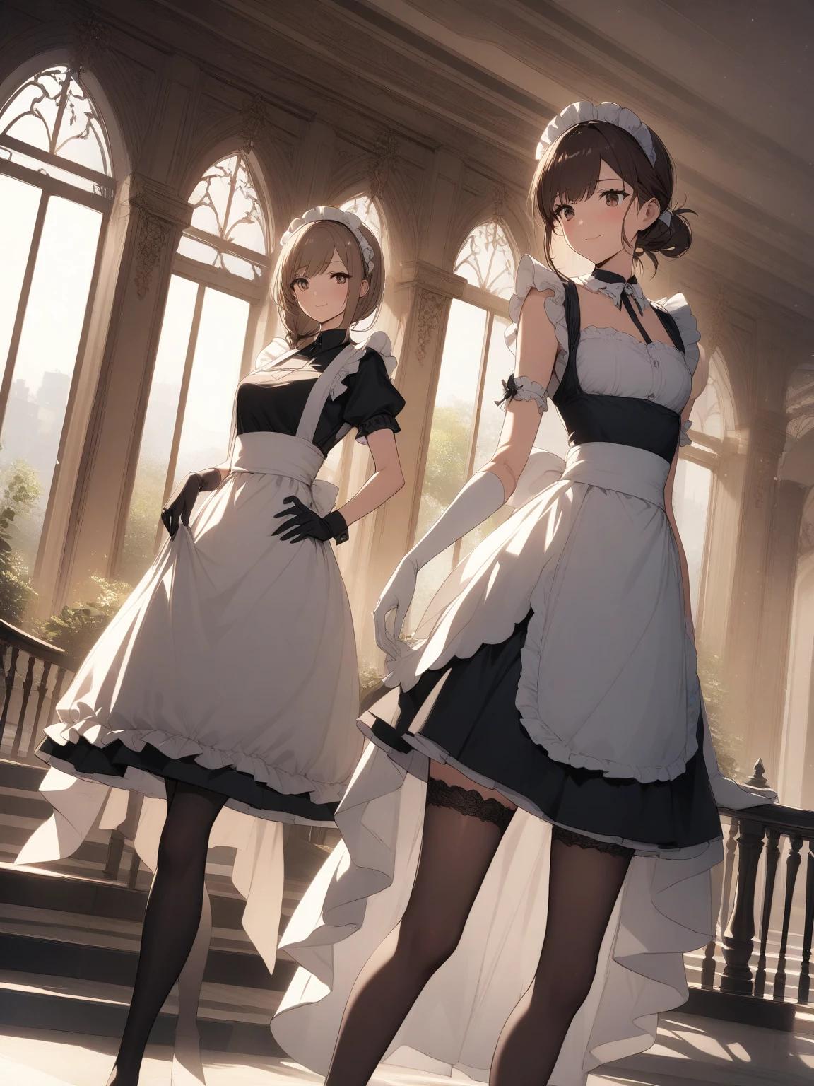 Aisha and Miyu ~ your maid thumbnail