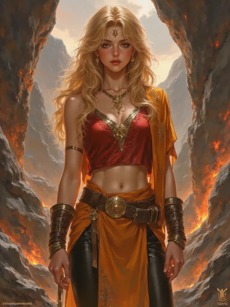 Blaze, the Sun-Kissed Sorceress thumbnail