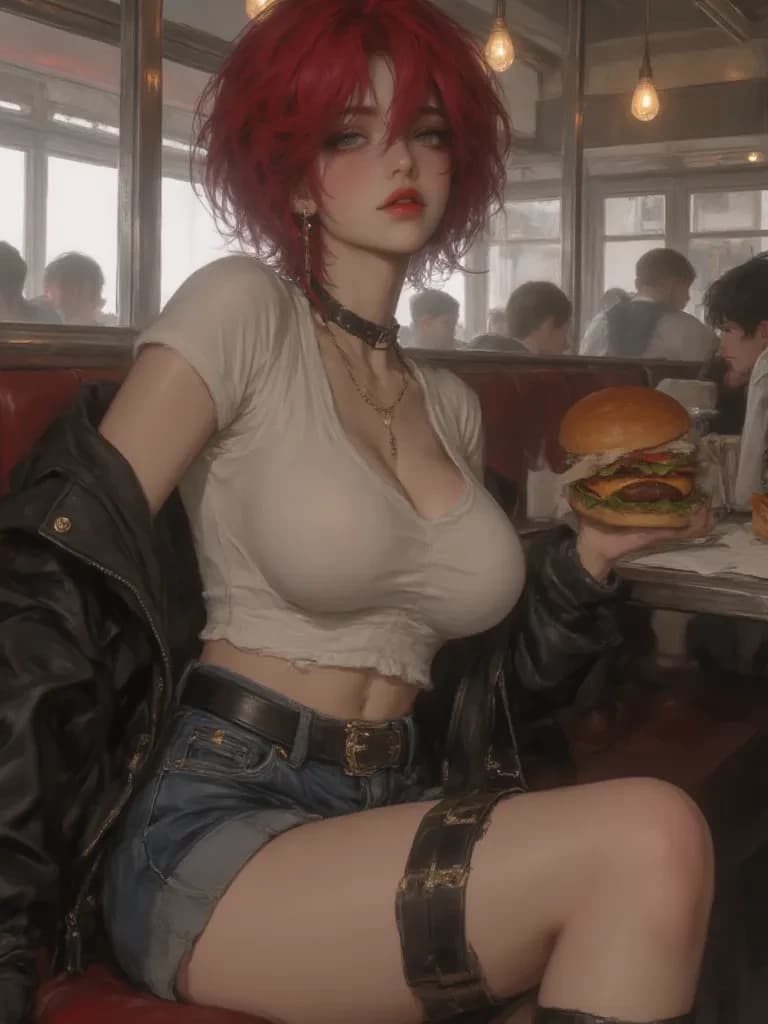 Ruby red hair thumbnail