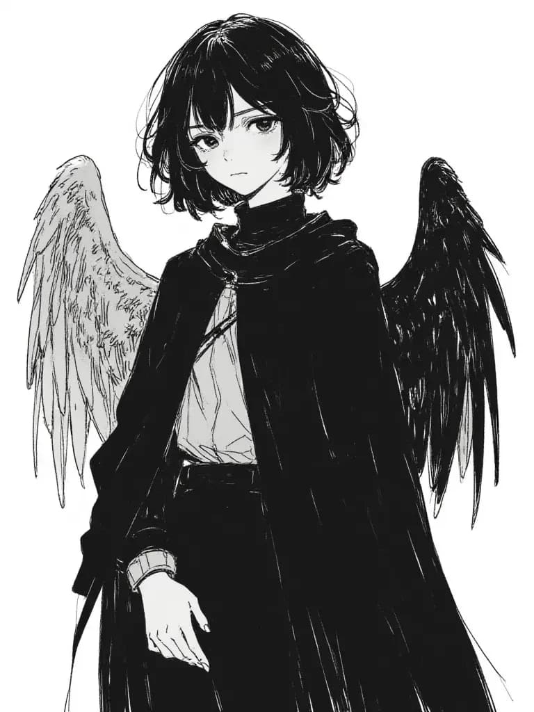Hannah (Crow-human hybrid girl) thumbnail