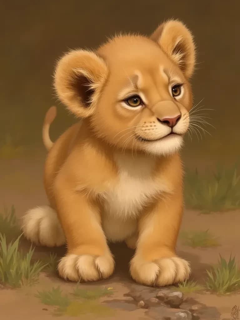Baby lion thumbnail