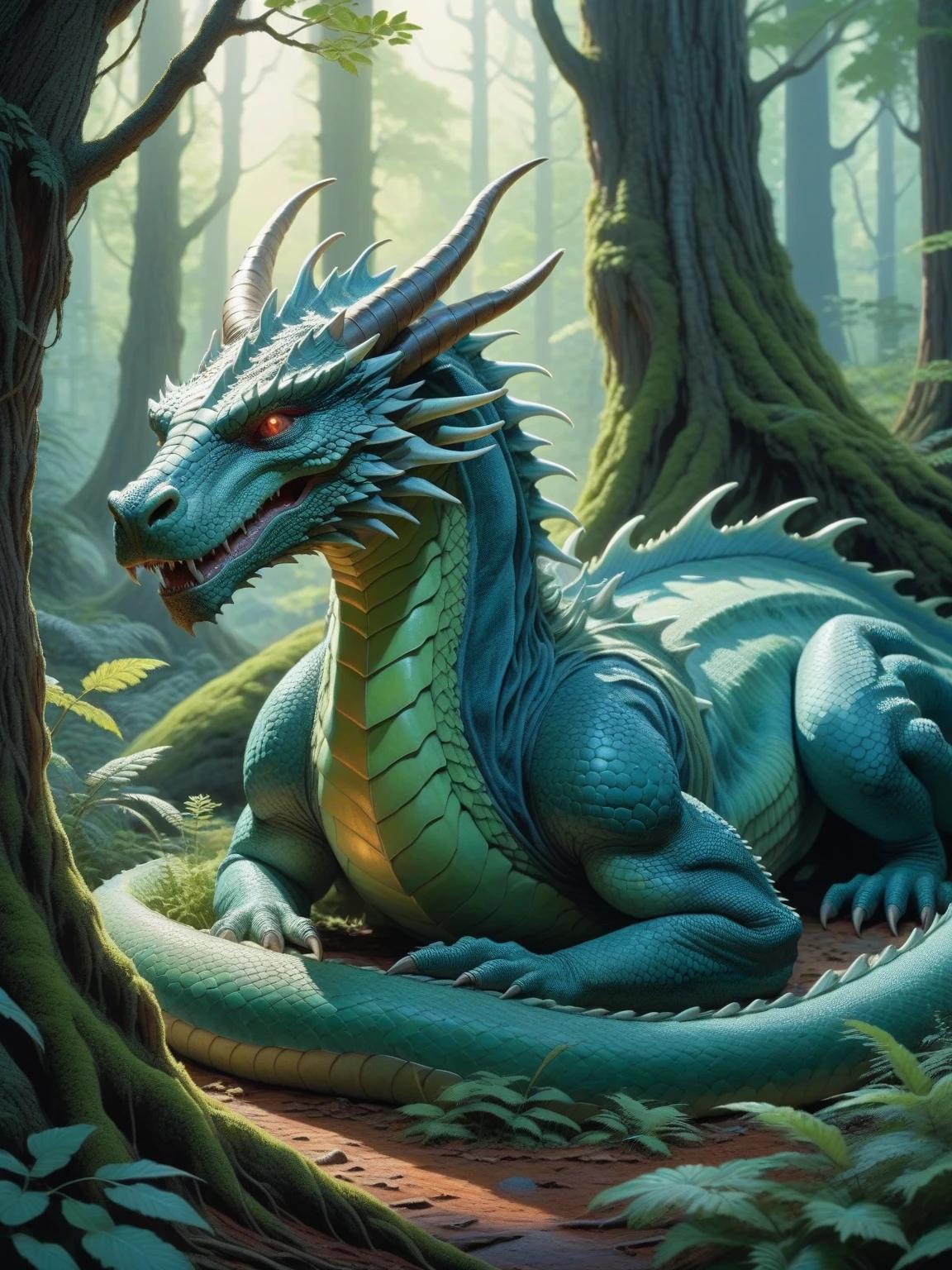 Injured eastern dragoness thumbnail