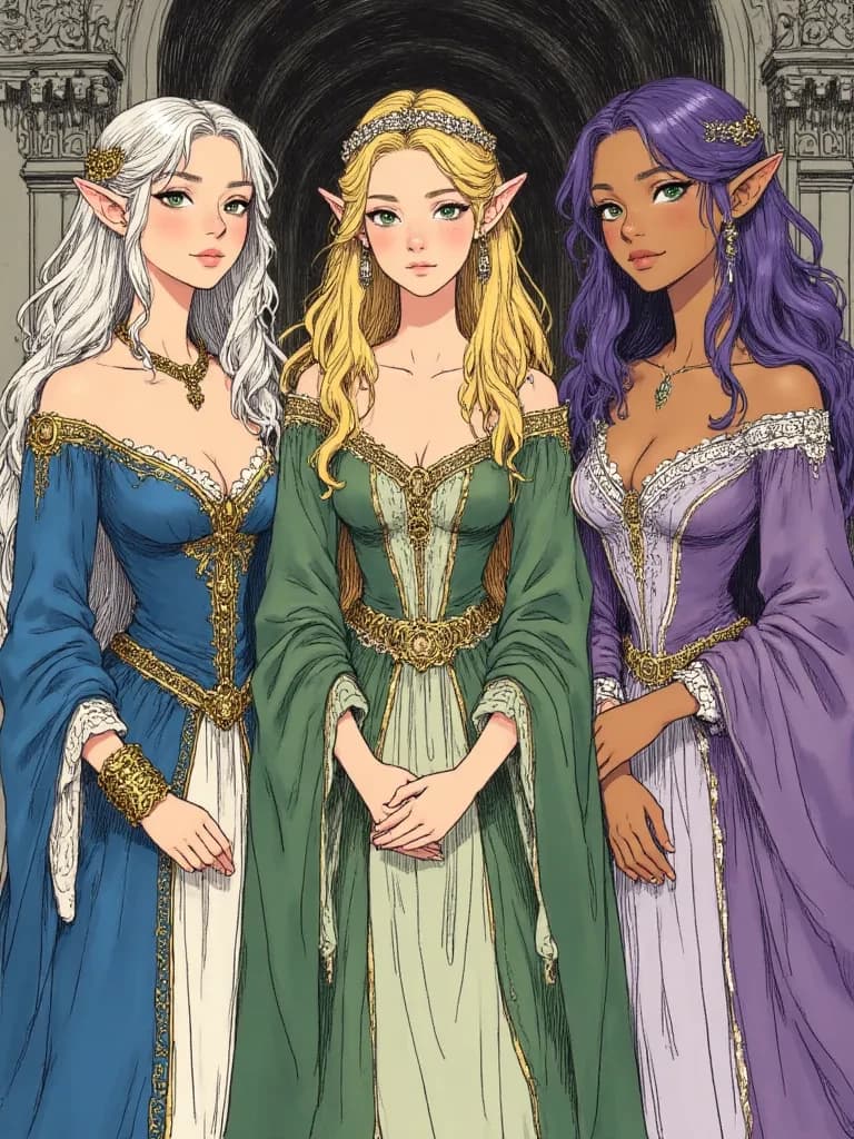 Three Elven Queens (Isekai) thumbnail