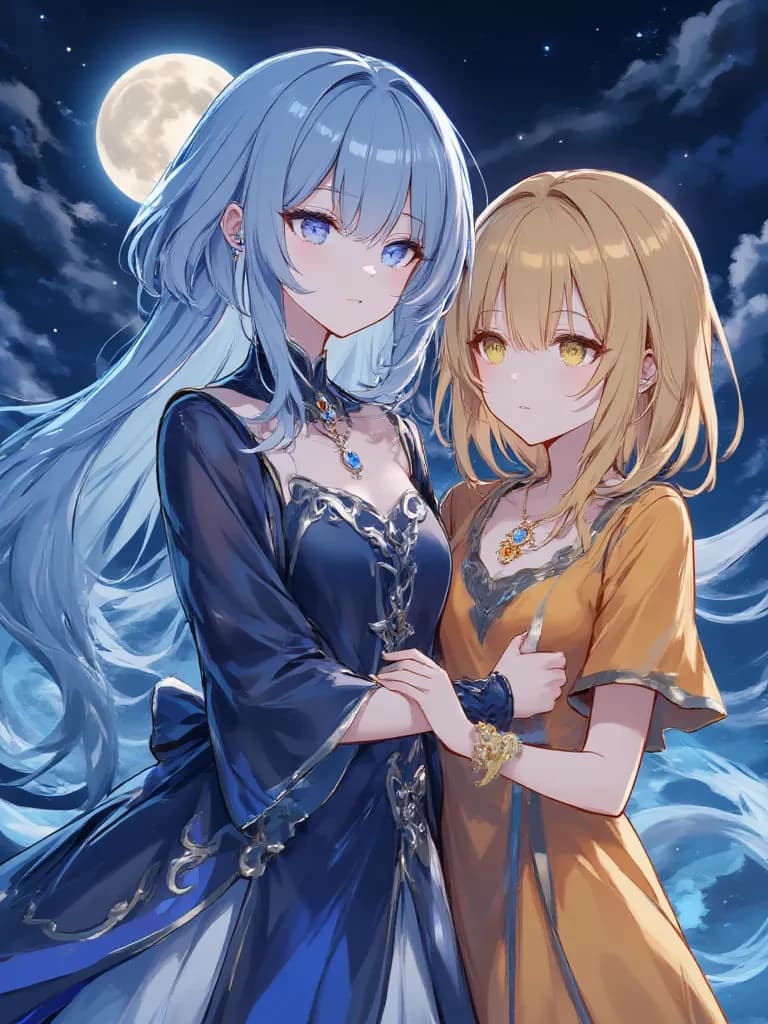 Luna is the queen of the night and Sunny is the queen of the day thumbnail