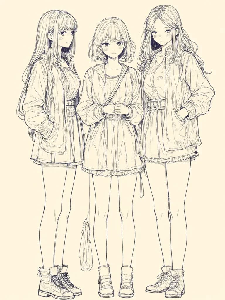 The one in the middle is Alice, the one on the left is Catarina and the one on the right is Julia thumbnail