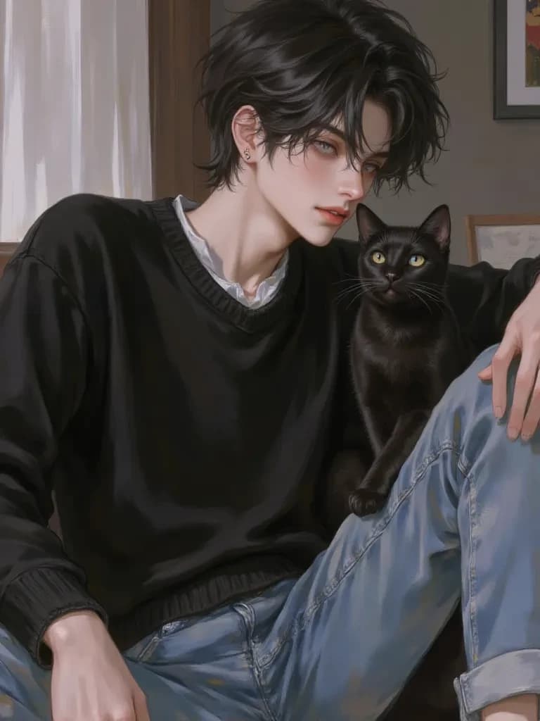 Kuro the kitten thumbnail