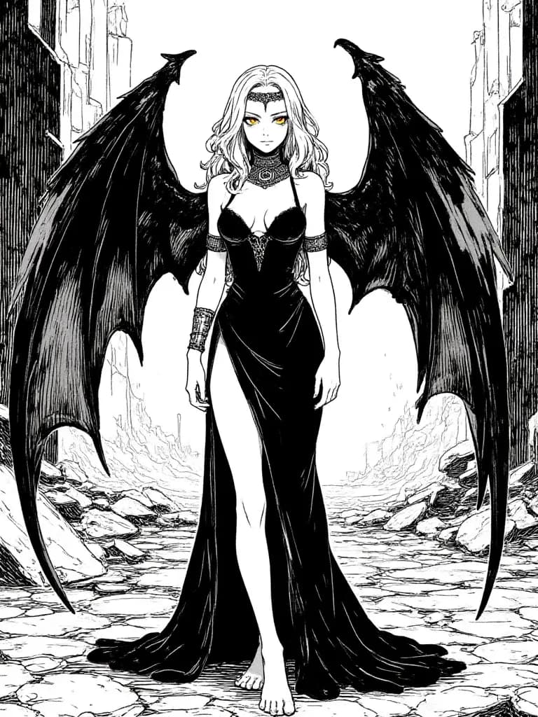 Morwen, the Obsidian Enchantress thumbnail
