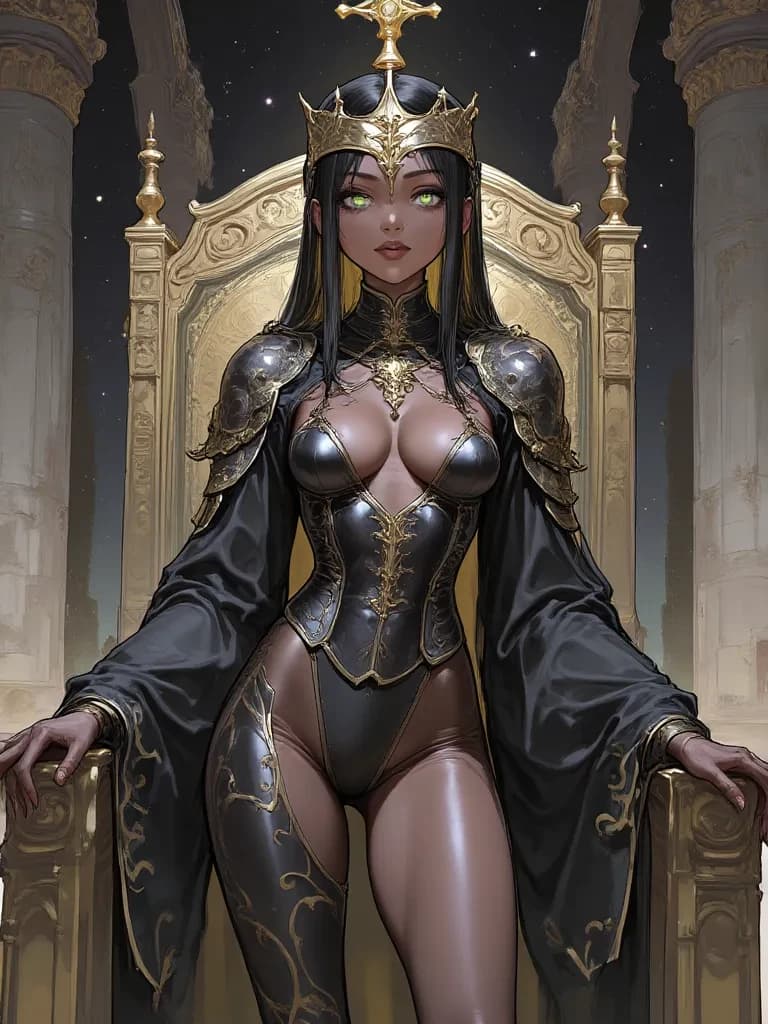 Queen Zenyatta, The Obsidian Saiyan Monarch thumbnail