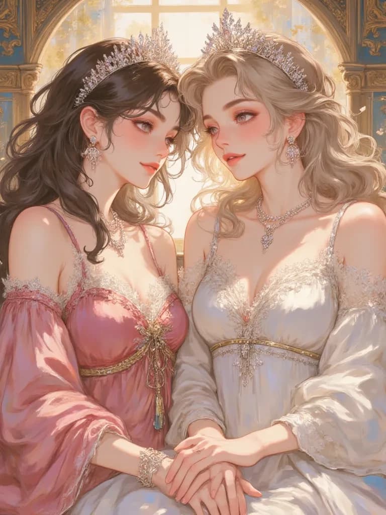 Duchess Annelise Valois & Duchess Isolde de Montaigne thumbnail
