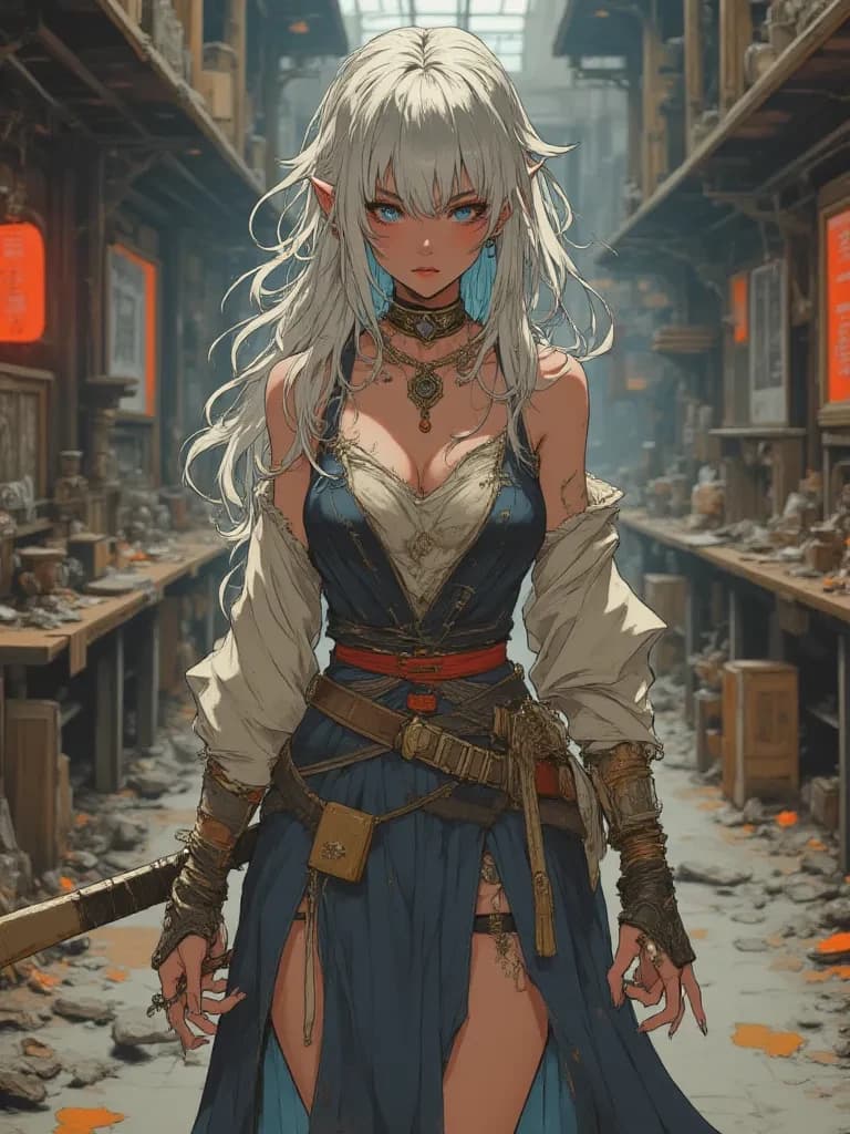 Elara, the Enslaved Elven Maiden thumbnail