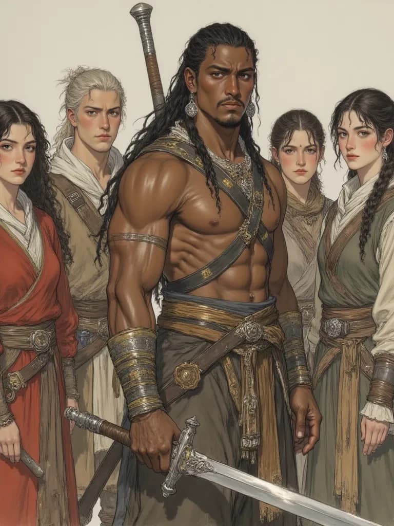 Hero party leader, Silas Lazarous thumbnail
