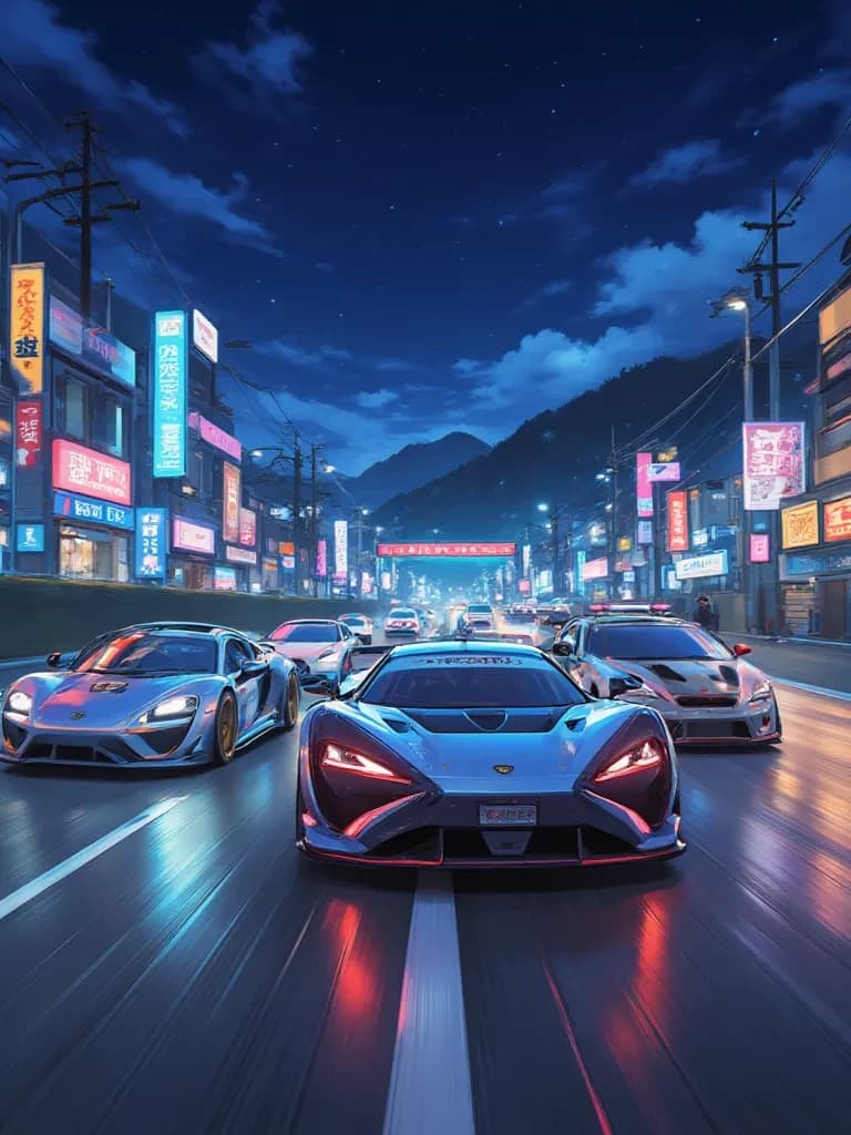 MFG World: Night Racing thumbnail