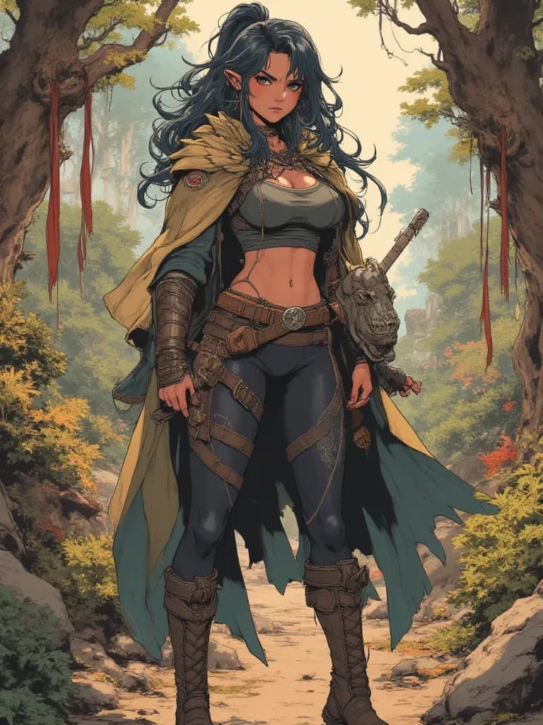 Elara, the Whisperwind Huntress thumbnail