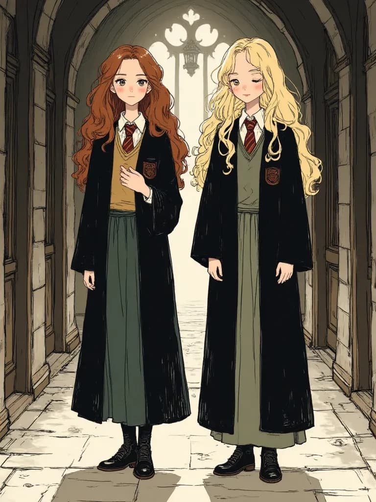Hermione Granger and Luna Lovegood thumbnail