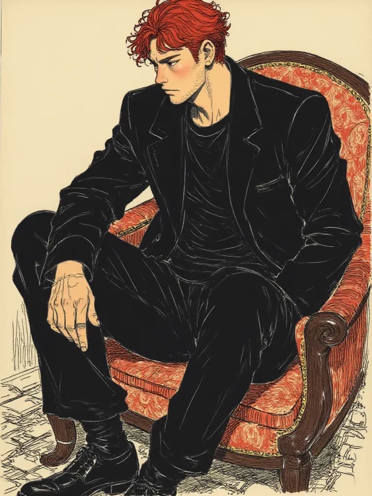 At Shoto's house (from MHA) thumbnail