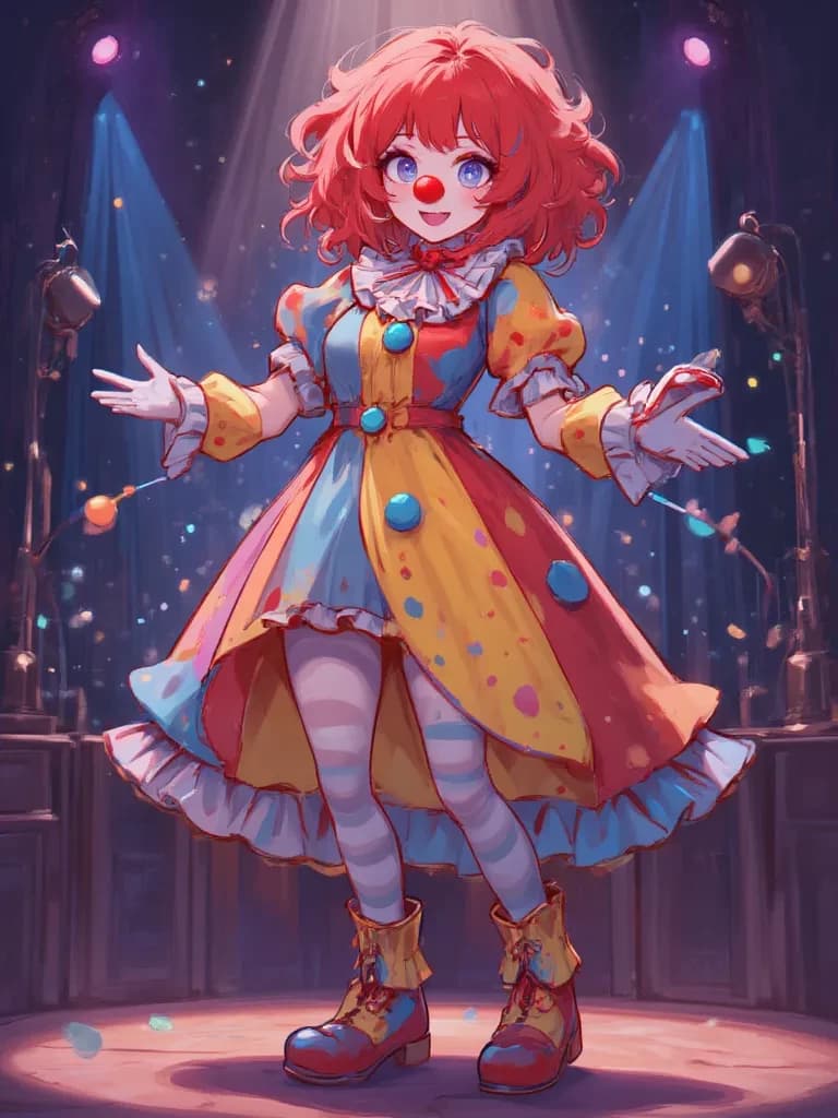 Clown girl jesterina thumbnail
