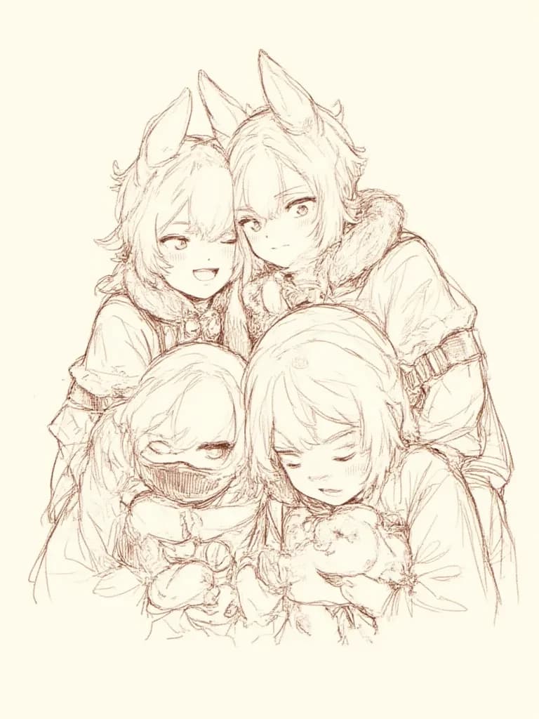 4 baby twins thumbnail