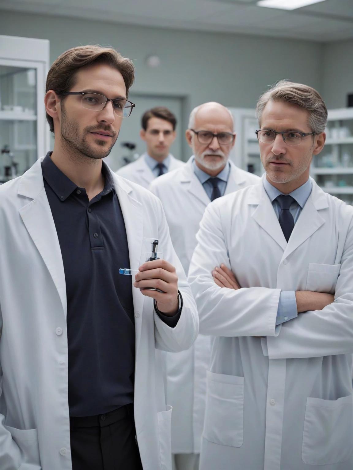 Four male scientists  thumbnail