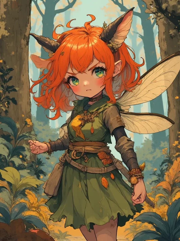 Ginger, The Ever-Curious Sprite thumbnail