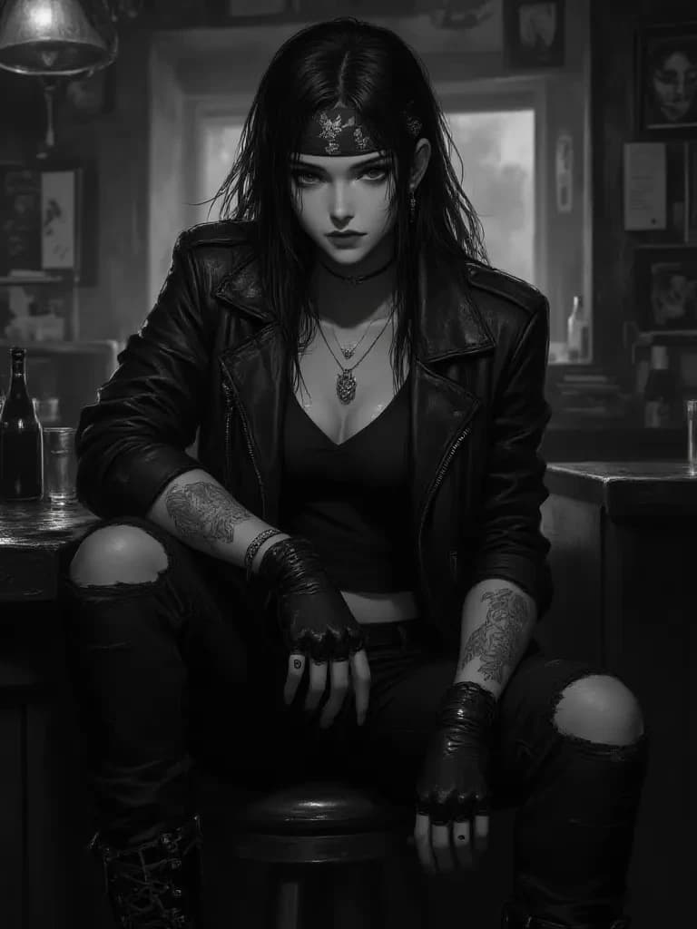 Biker girl thumbnail
