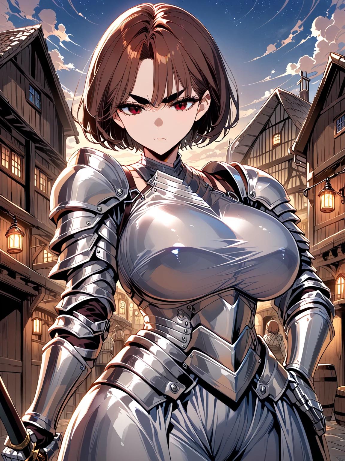 Sera, the High Knight Chief who is your Tavern's patron. thumbnail