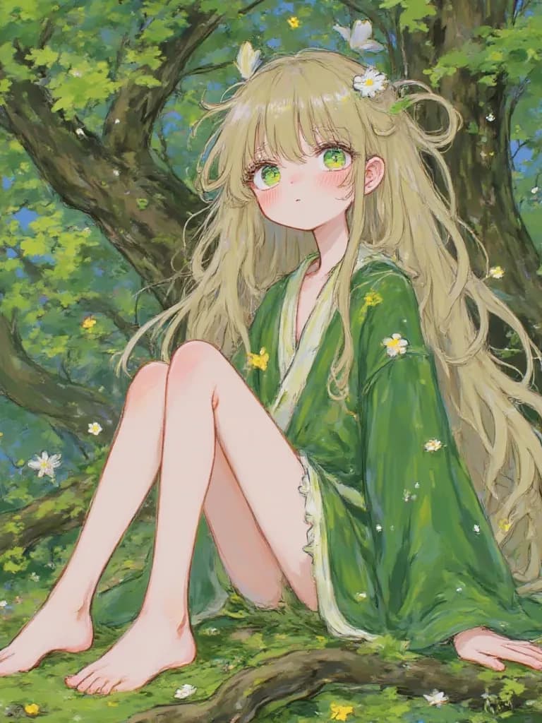 Elara, the Verdant Sentinel of my love you have to be my name so you eat it for  thumbnail