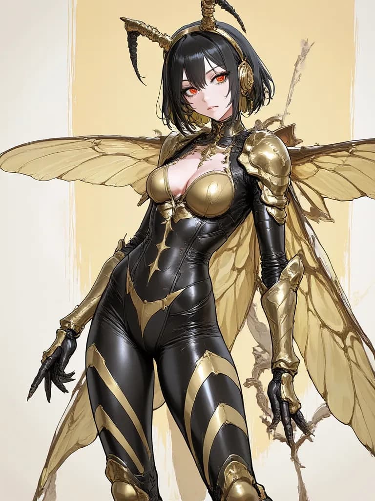 You are reborn as a queen ant in a magical evolution world thumbnail