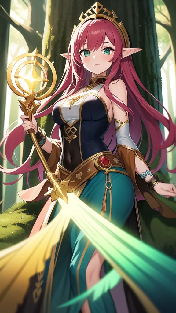 Thalindra: The Mischievous Forest Sorceress thumbnail