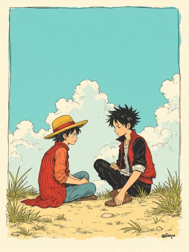 Luffy, um menino aventureiro e esfomeado gosta de você. thumbnail