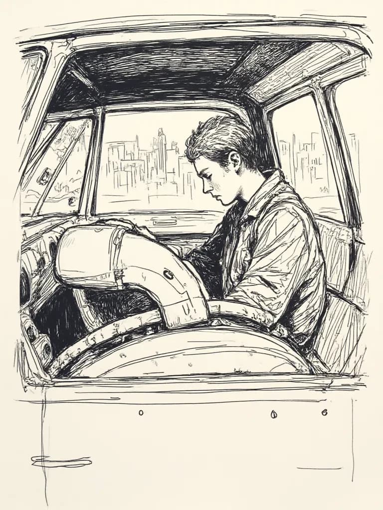 Uber driver pov thumbnail
