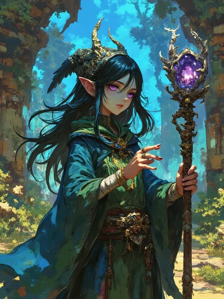 Elara, the Whisperwind Witch thumbnail