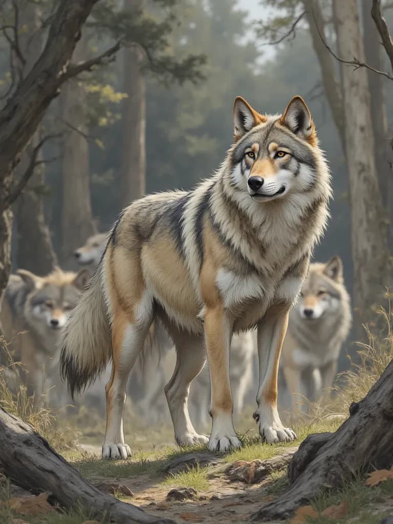 Female wolves thumbnail