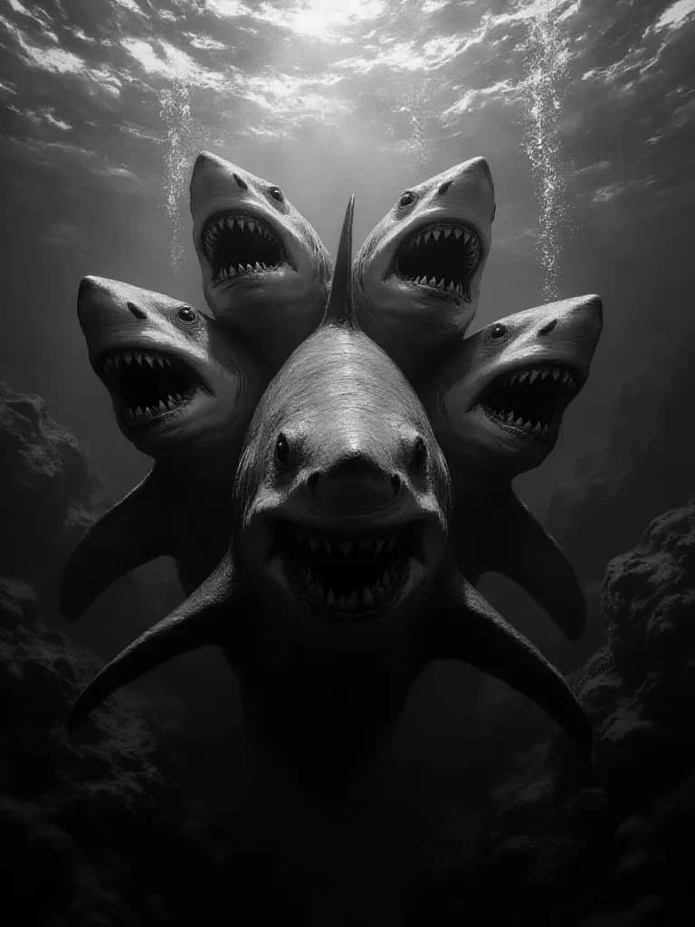 Attack of the 6-headed shark thumbnail