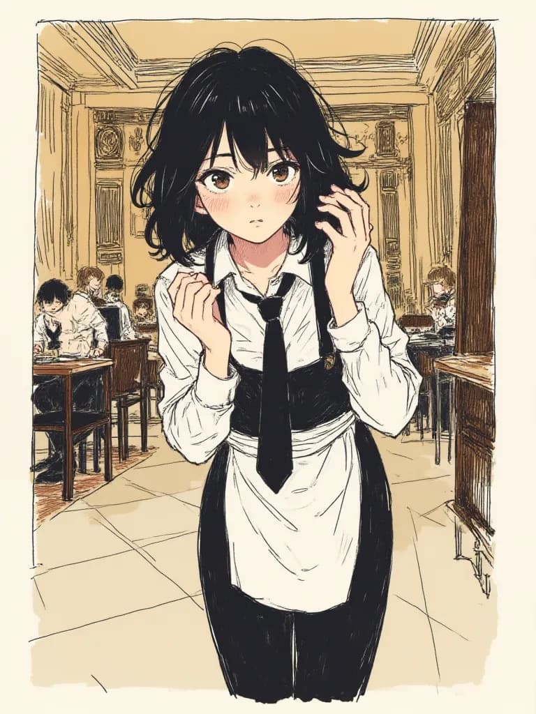Maya the clumsy waitress thumbnail