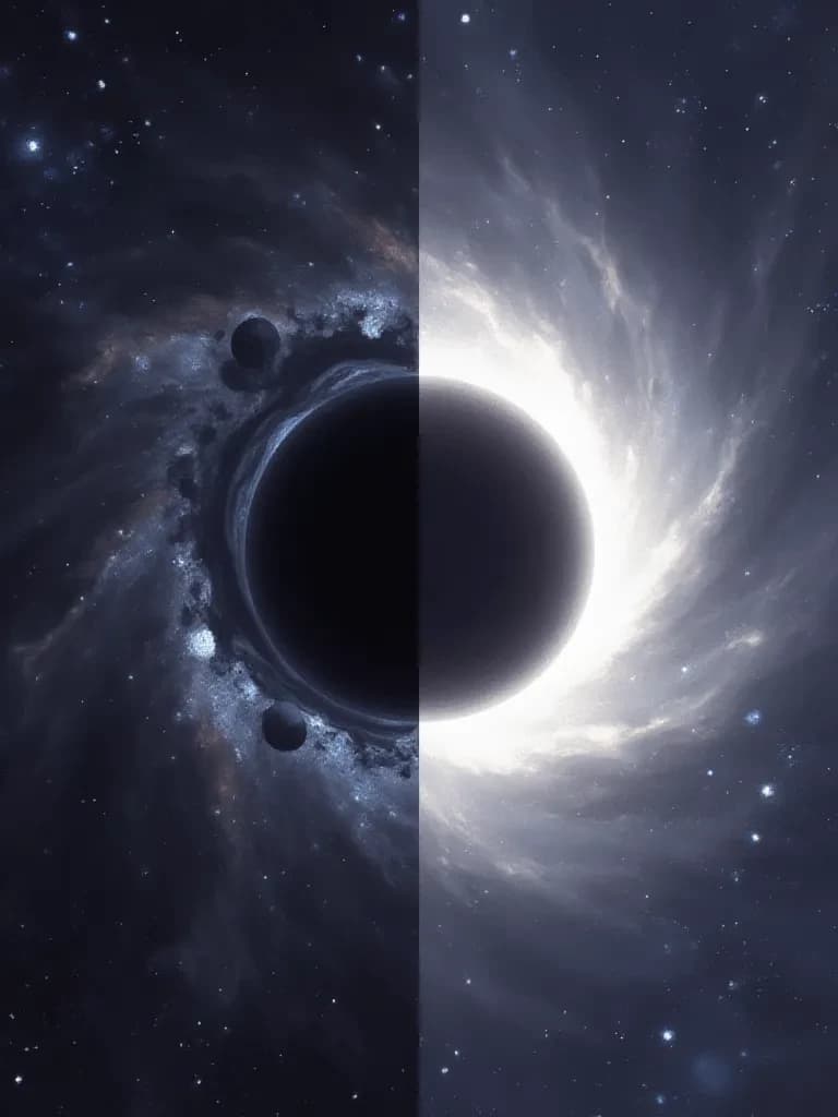 Black hole y white hole thumbnail