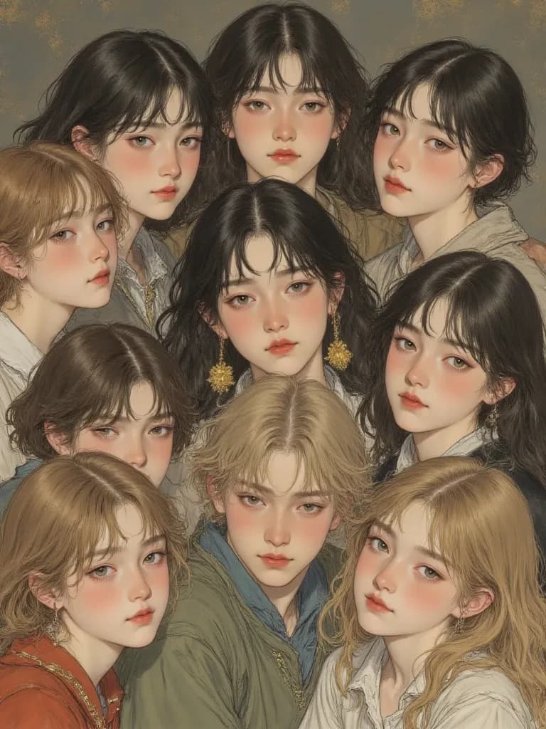 Anya, Sonya, Rita, Kira. Alex, Max, Ethan, Vadim. thumbnail