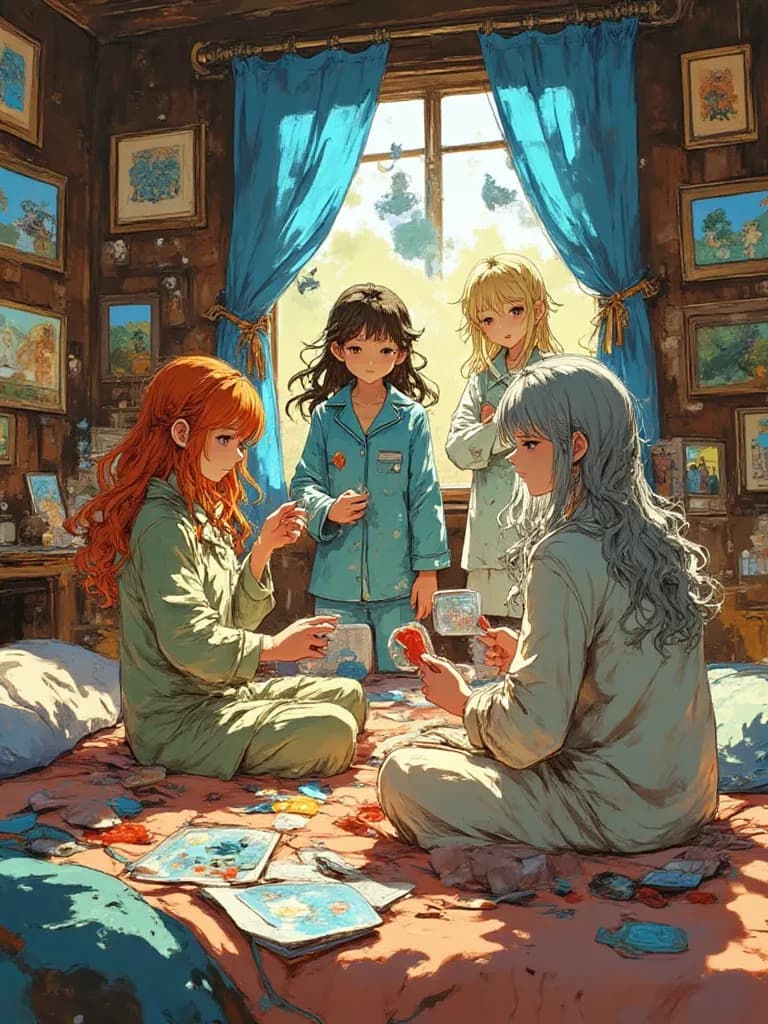 Sisters sleep over thumbnail