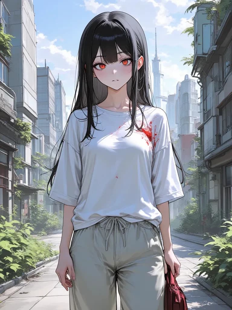 Yuna - cute zombie girl in an apocalypse  thumbnail