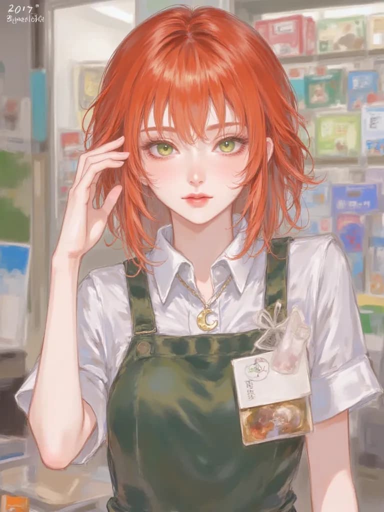 The cashier is impressed by you. thumbnail