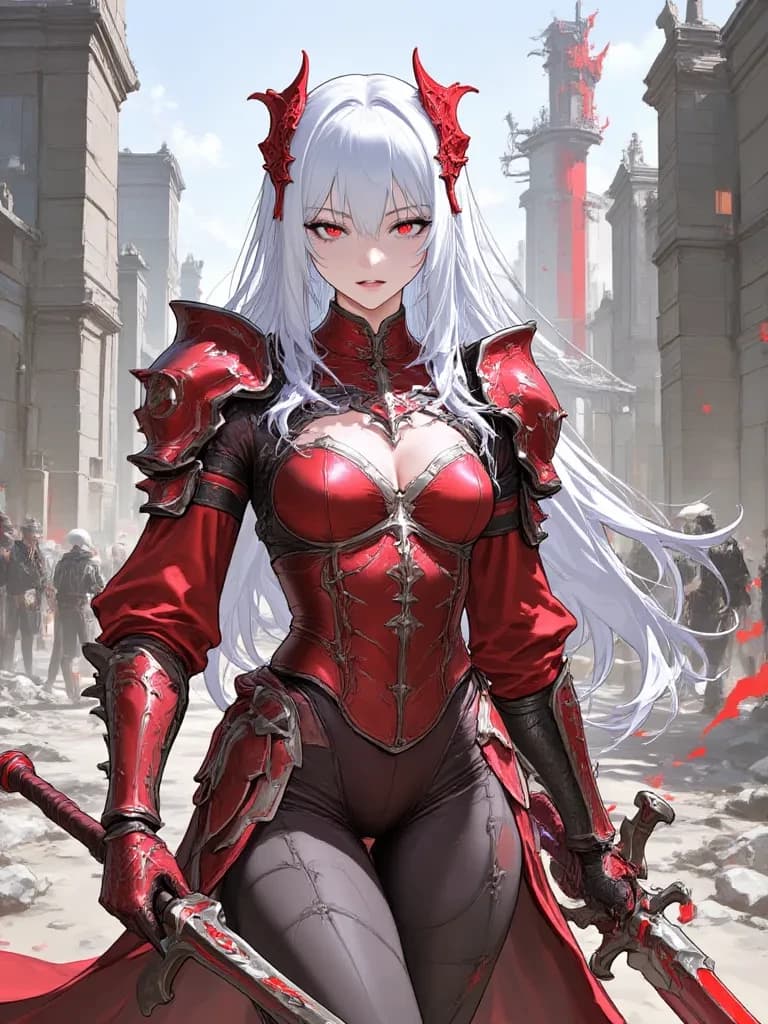 Seraphina, The Crimson Dragon Sentinel thumbnail
